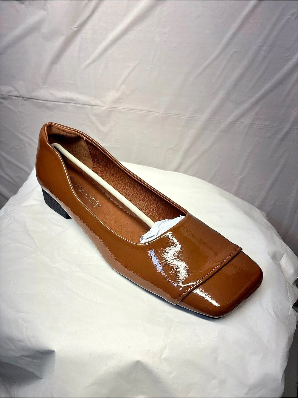 Unilady Mary Jane-2 Flats Brown US 6.5